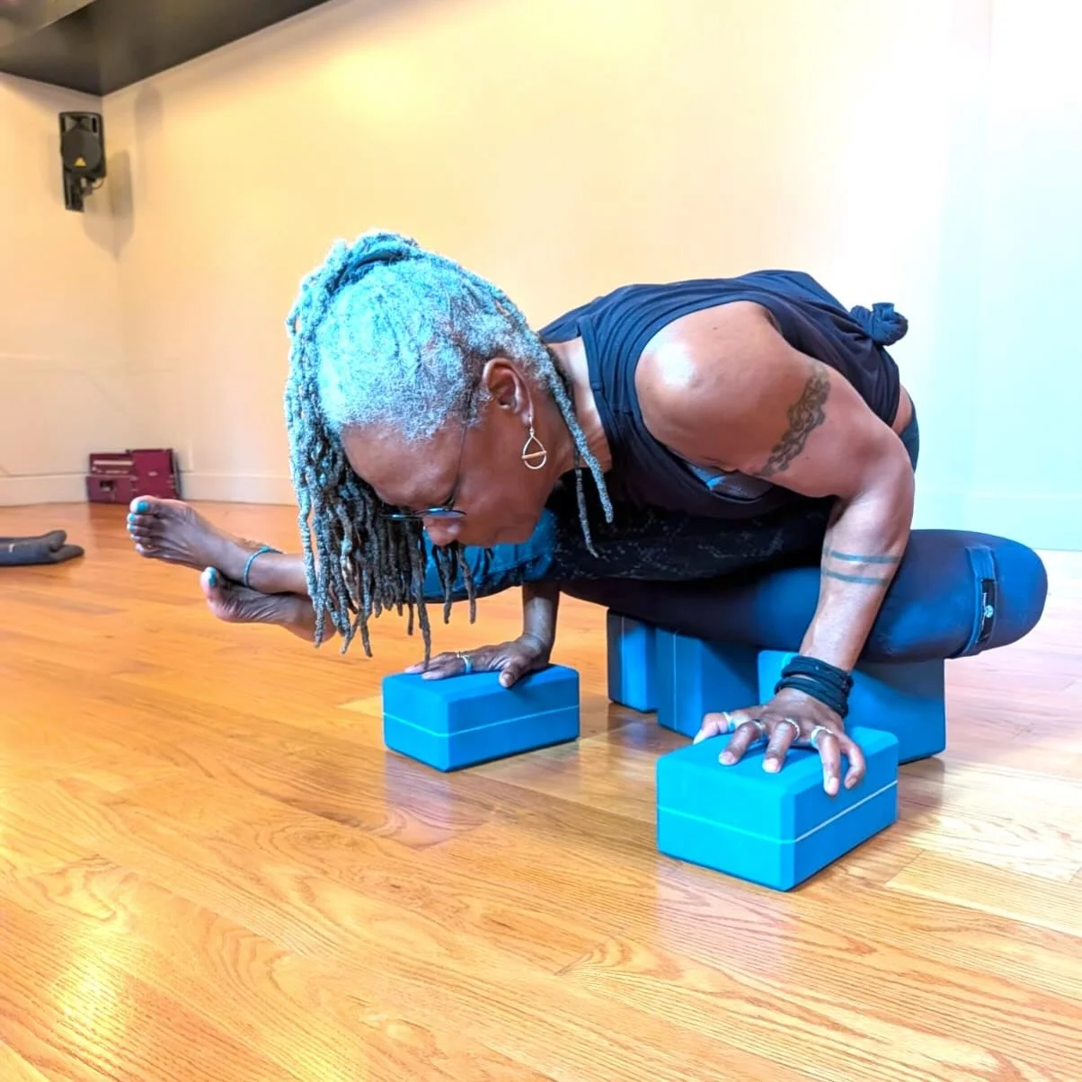 WE GOT YOU&mdash; ARM BALANCING WITH PROPS (+ MAYBE NOT)  Join Us&hellip;

Teri + Maddie are teaching fun with arm balancing

In a 2-part, weekend 2-day workshop&mdash;

We will study various arm balances through alignment and specific muscle groups.