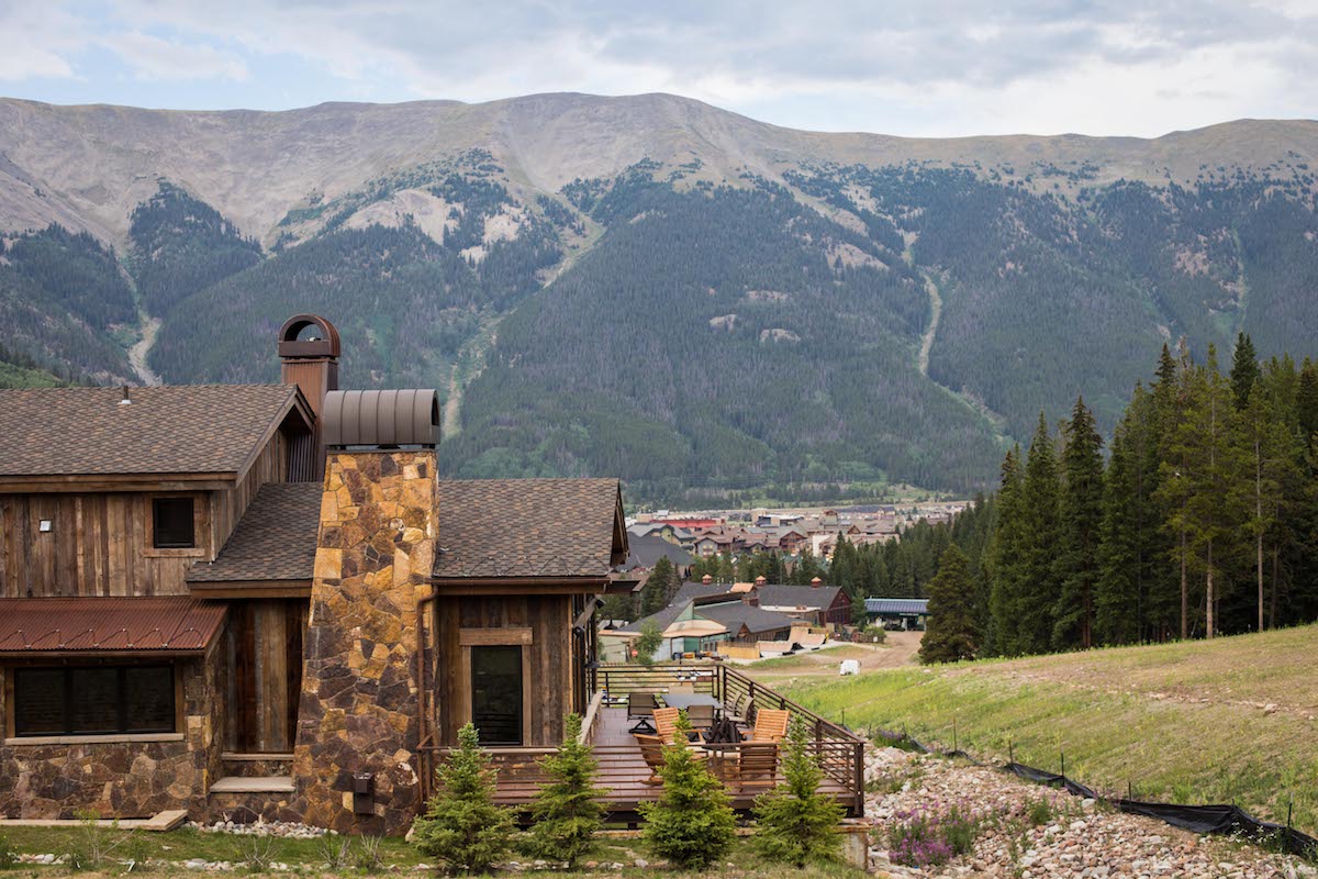 Our retreat was tucked away in the Colorado Rockies.