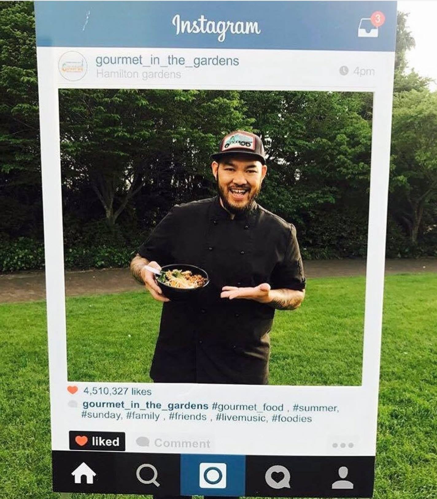Gourmet in the Gardens 