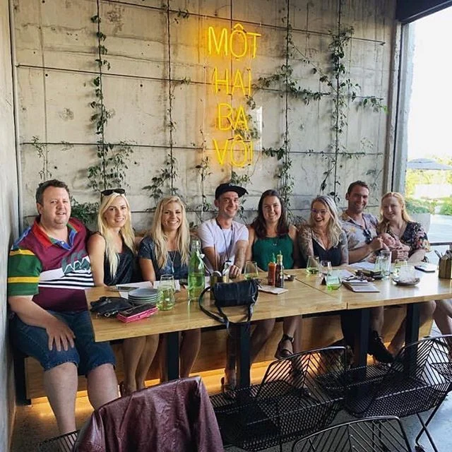 Happiness is a spontaneous dinner with dear friends 😍✌️
.
.
.
.
Photo credit : @louisestaz .
.
.
.
#banhmicaphe #banhmicaphenz #vietnamesefood #vietnameseeats #vietnam #vietnameseeatery #hamiltonwaikato #lovethetron #theriverbanklane #goodvibes #goodvibesonly #friends #bff #dinnerdate #dinnerparty