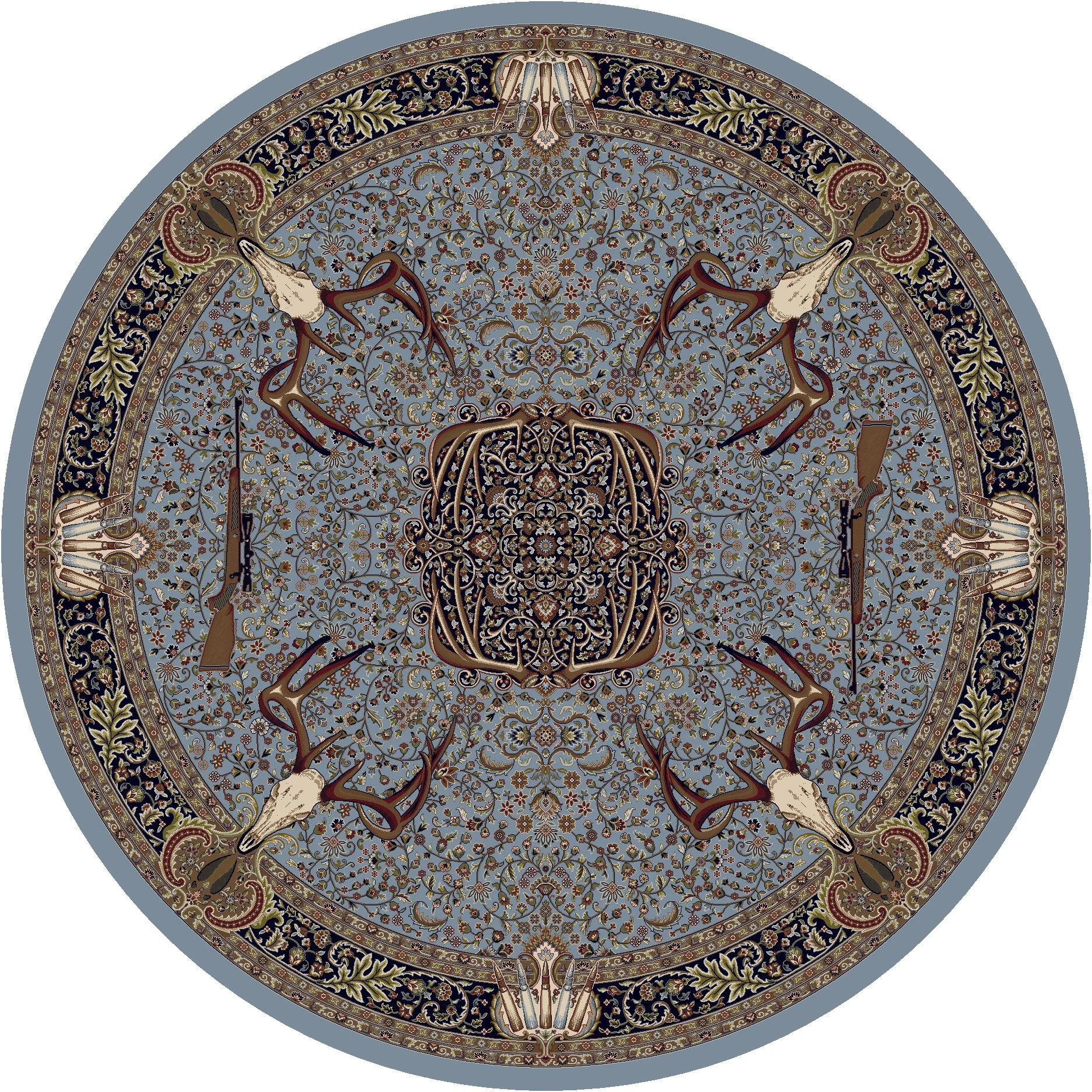 0385BLU296 Trophy Room - Blue 8ft Round.jpg