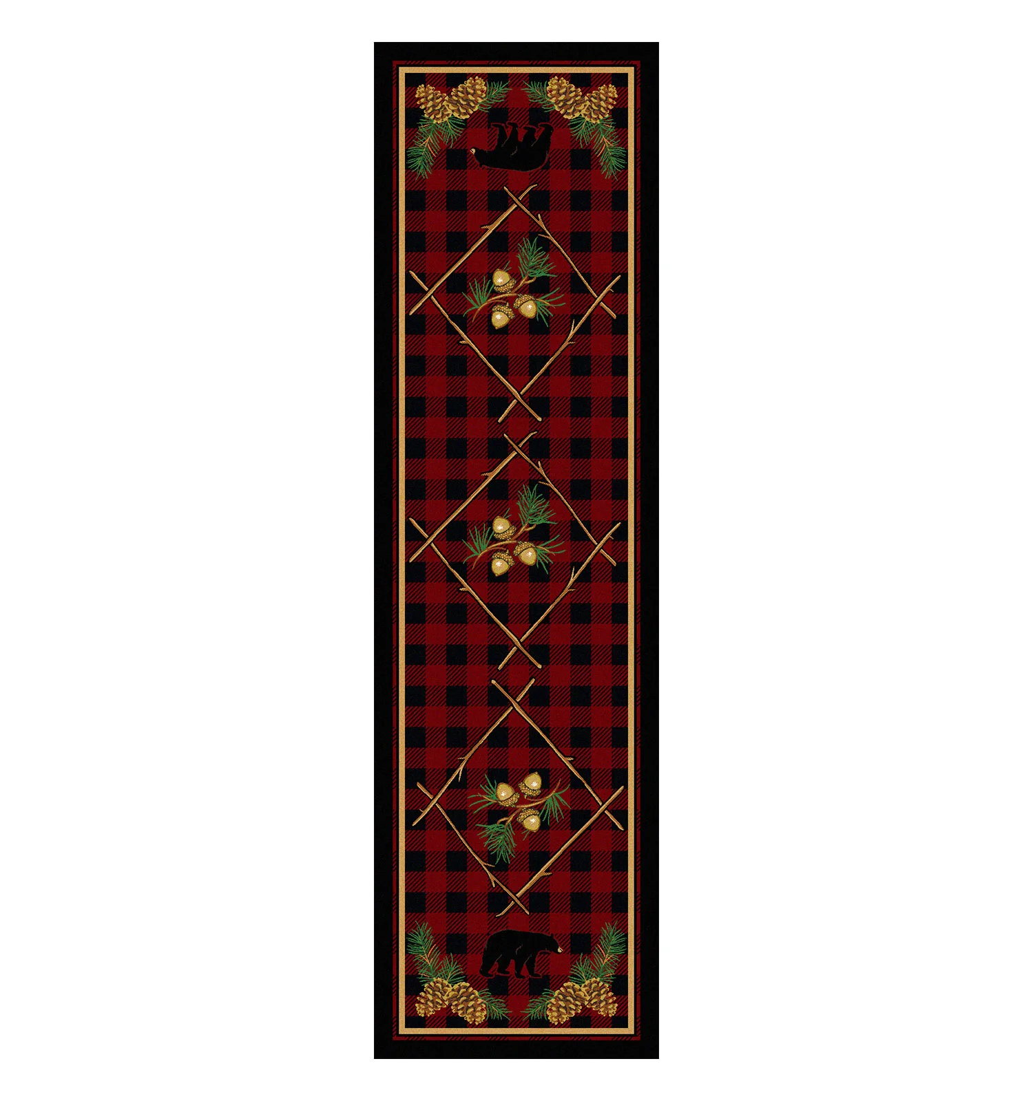 Deep Woods Red — Cobalt Creek Rugs