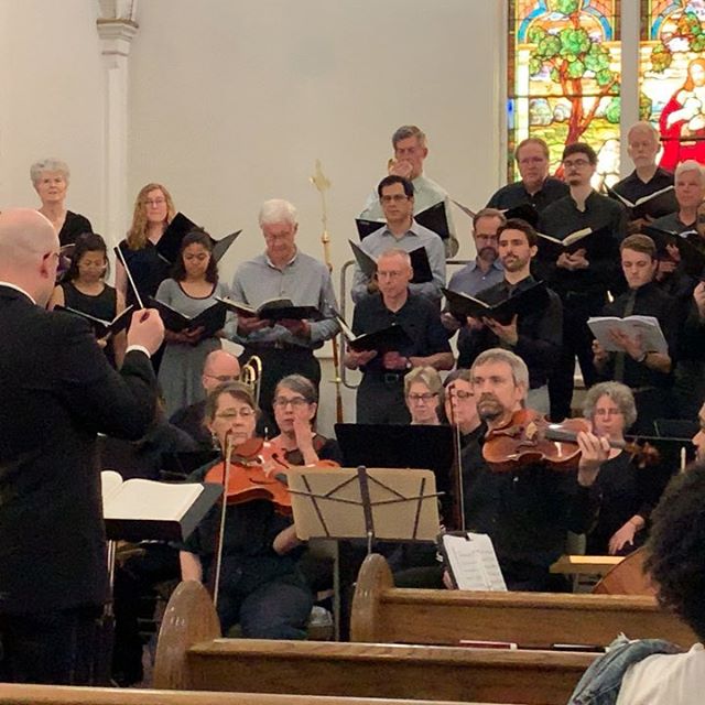 Brahms was great! 👍 Thanks to family, friends, and loved ones who came to share in this weekend of music. #brahms #requiem #singing #music