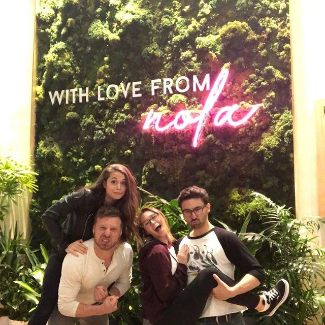 What a city! #neworleans #goofing #frenchquarterfestival #jazz #cityfun