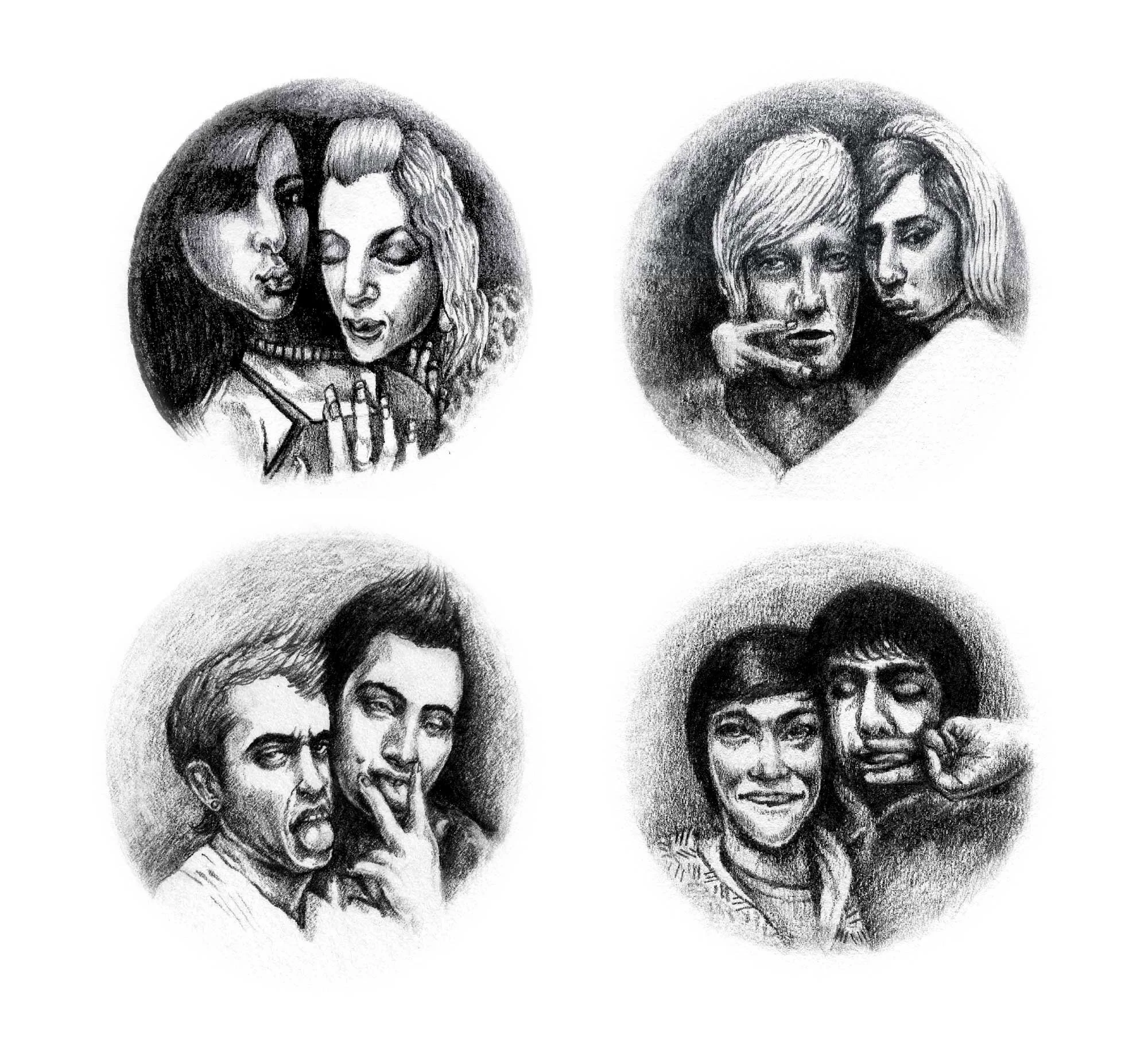 Hard Party sampler Lead on paper
