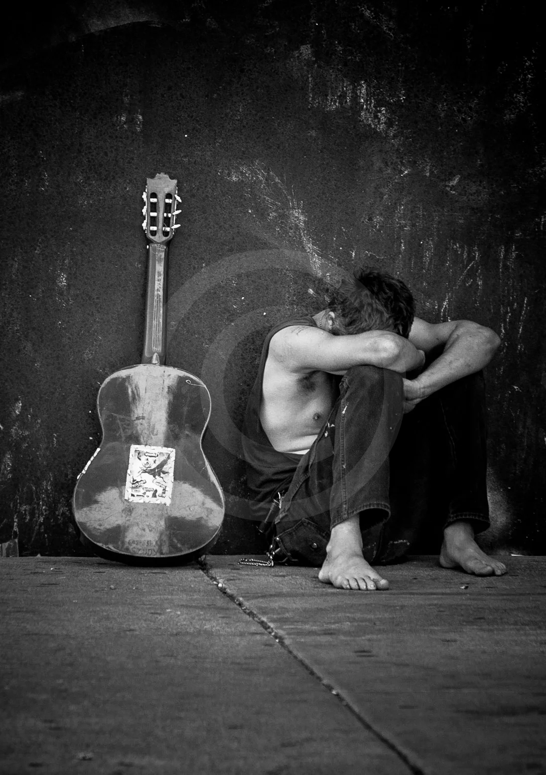 Guitar Player "A Struggle"