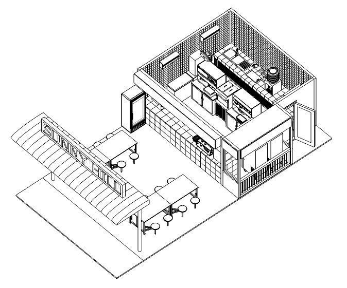figure 7: The Sunny Hill ‘Ice Cream Station’ by Louis De Rozario focused on the context of ‘signage impression’ as the primary element