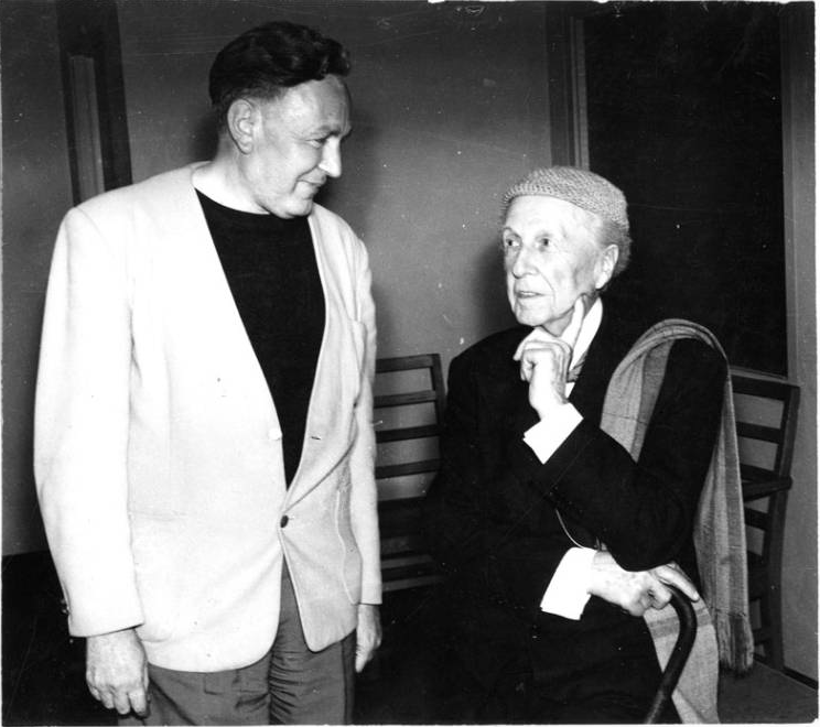 Bruce Goff and Frank Lloyd Wright
