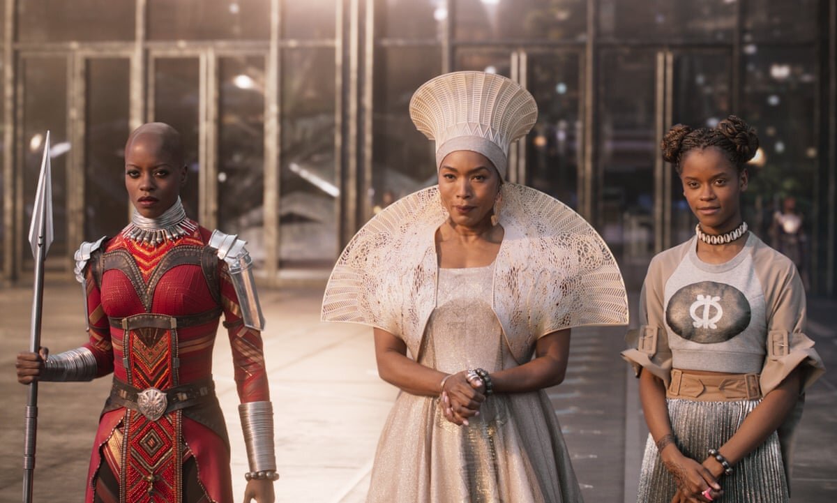 Ayo, Queen Ramonda and Shuri