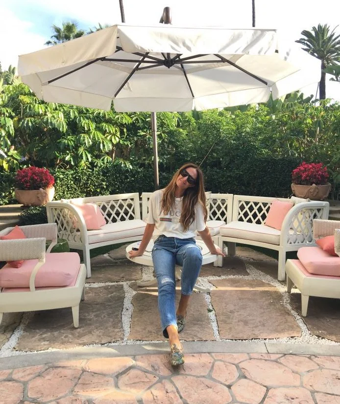 At the Beverly Hills Hotel 