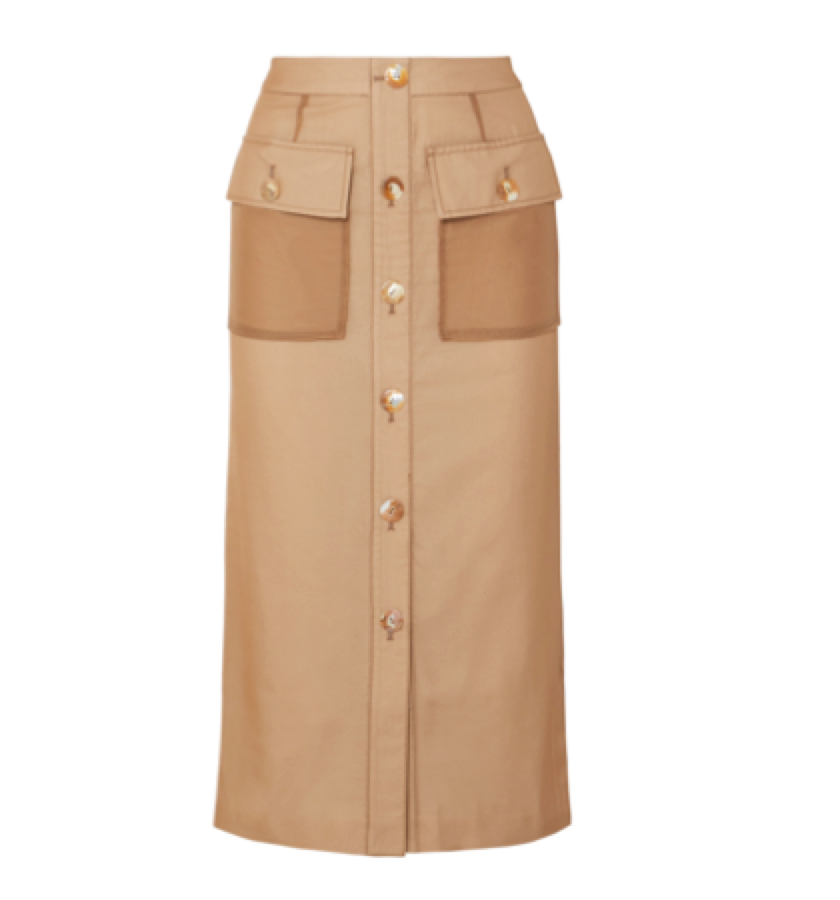 Rejina Pyo - Button-detailed skirt