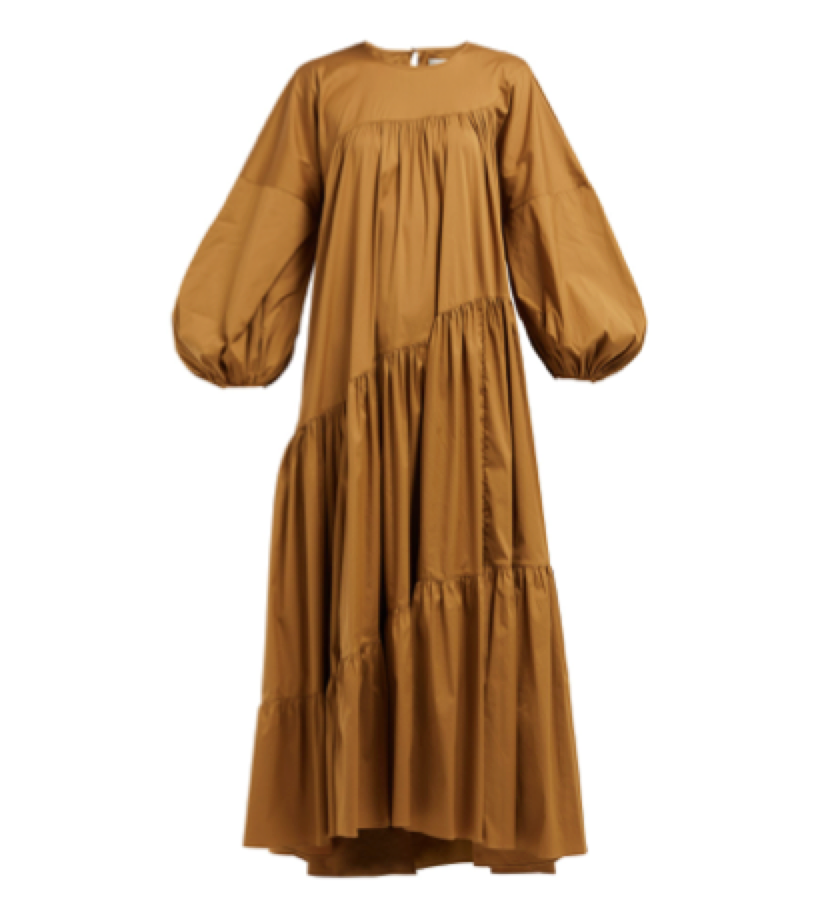 Lee Mathews - Elsie Wave Cotton Blend Dress