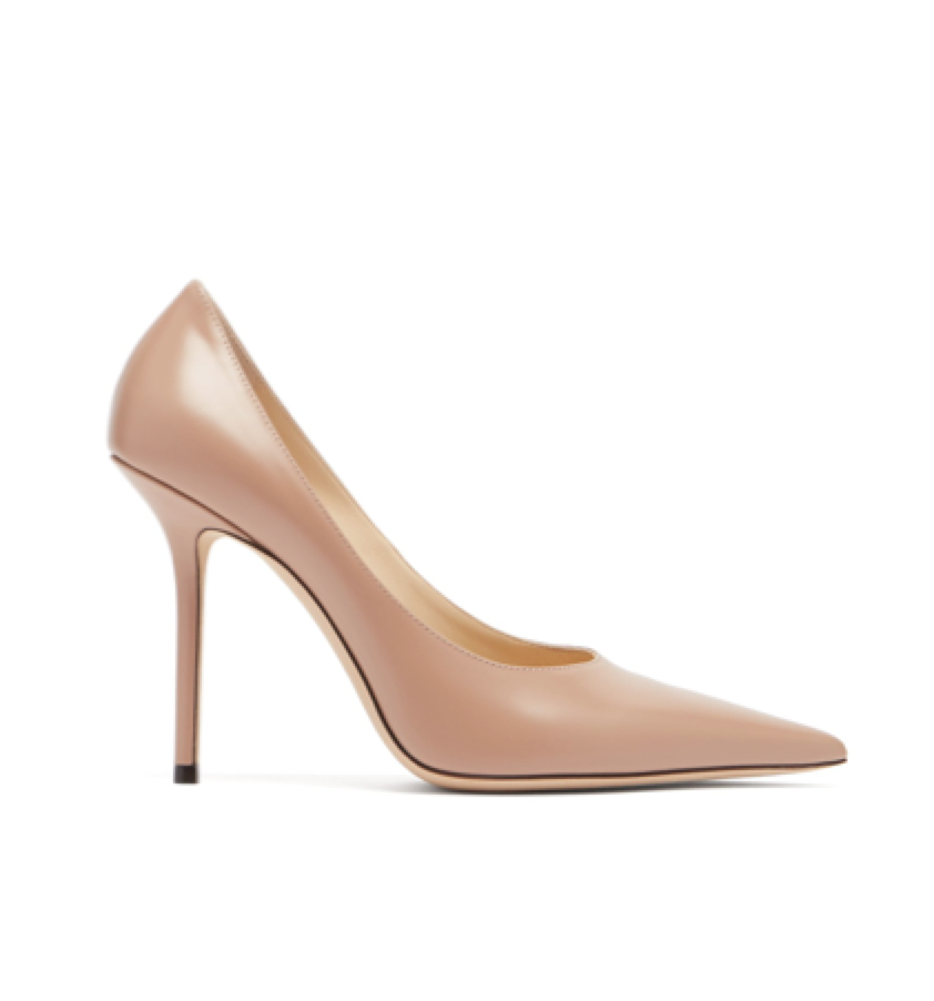 Jimmy Choo - Ava 100 Leather Pumps