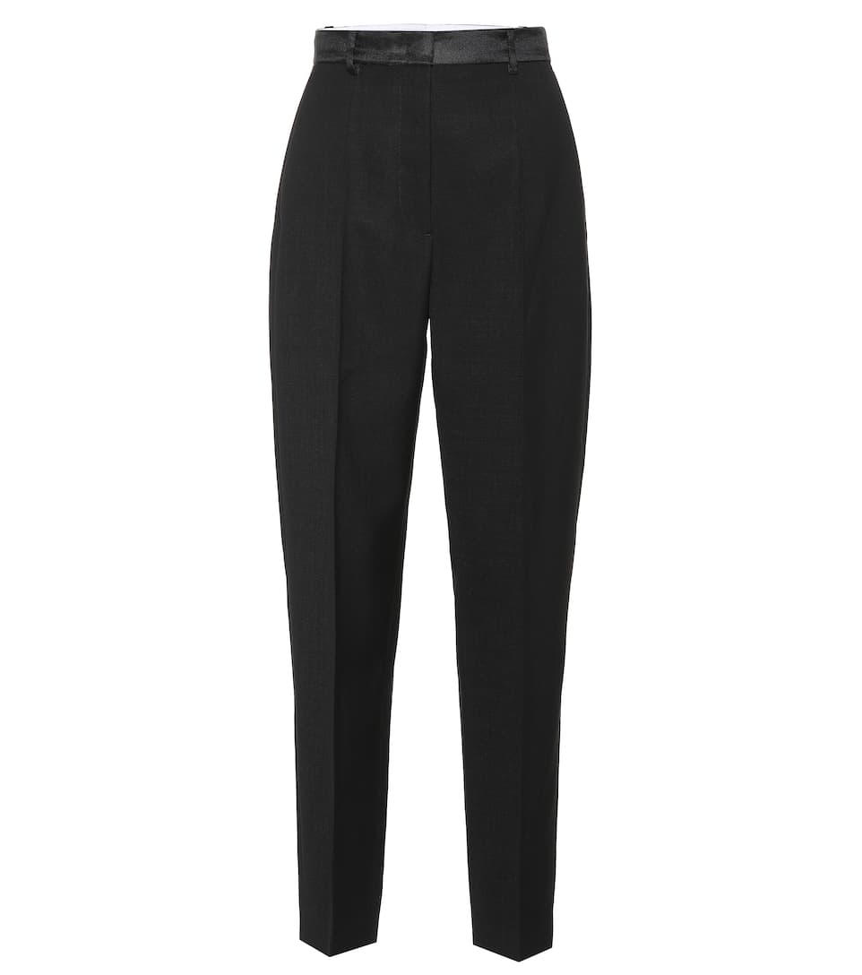 SLIM LEG BLACK PANT