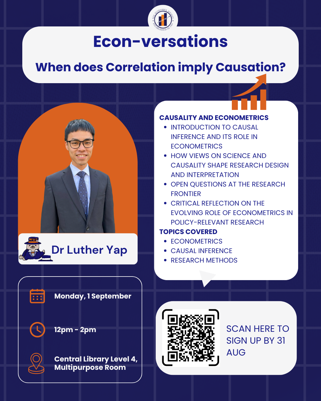 Econ-versations: Where does Correlation imply Causation?