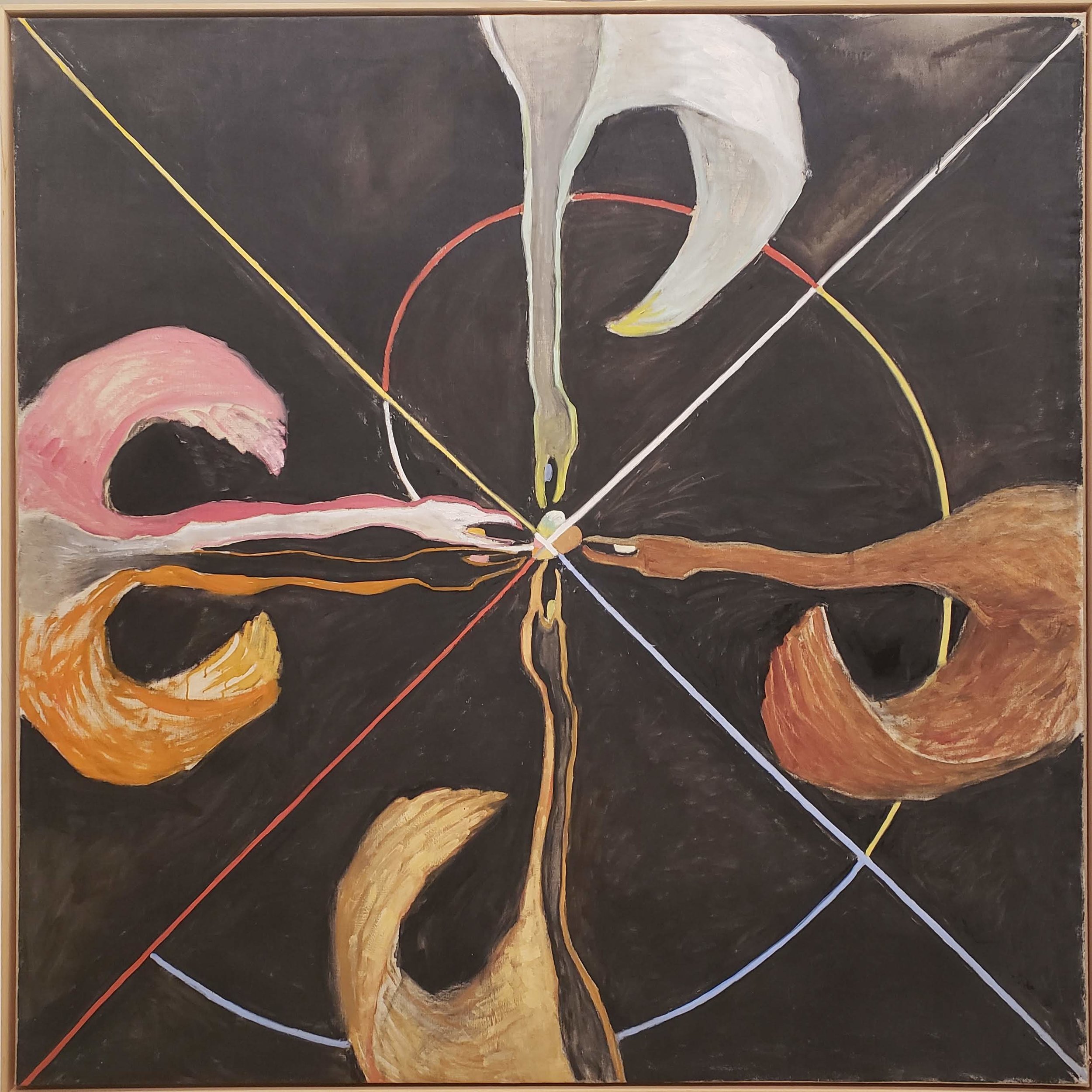 Hilma af Klint - Paintings For the Future at the Guggenheim Museum in NYC. Photo by Katie Pilgrim.