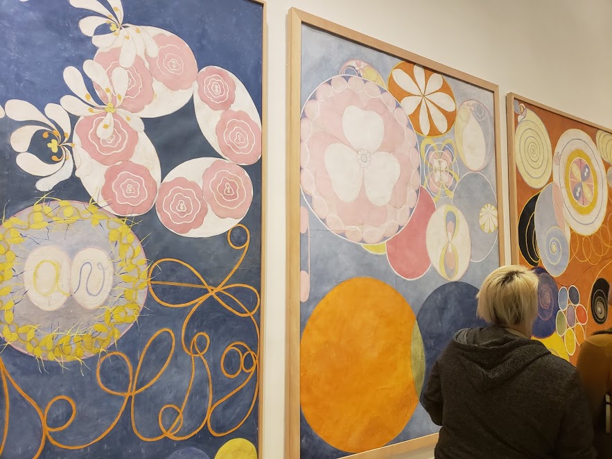 Hilma af Klint - Paintings For the Future at the Guggenheim Museum in NYC. Photo by Katie Pilgrim.