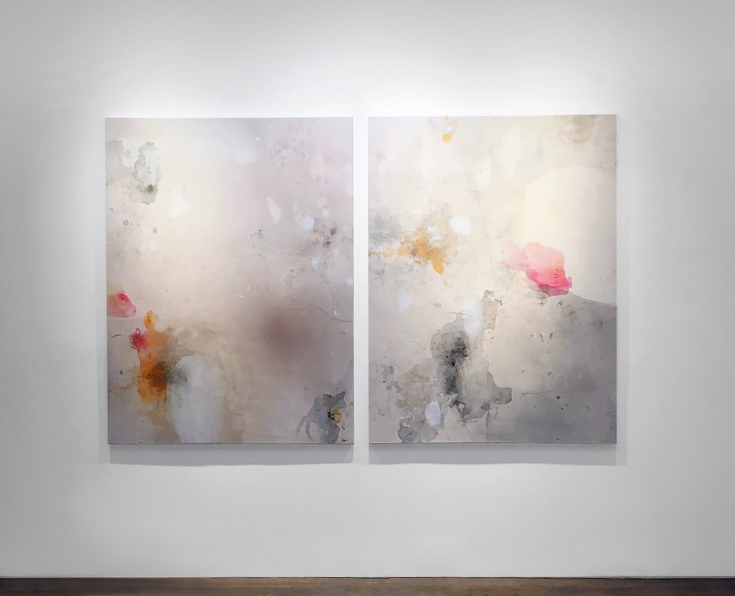 Ahavani Mullen Friendship with the Unknown 65 x 100 (diptych), Oil, watercolor, charcoal, acrylic on canvas (1).jpg