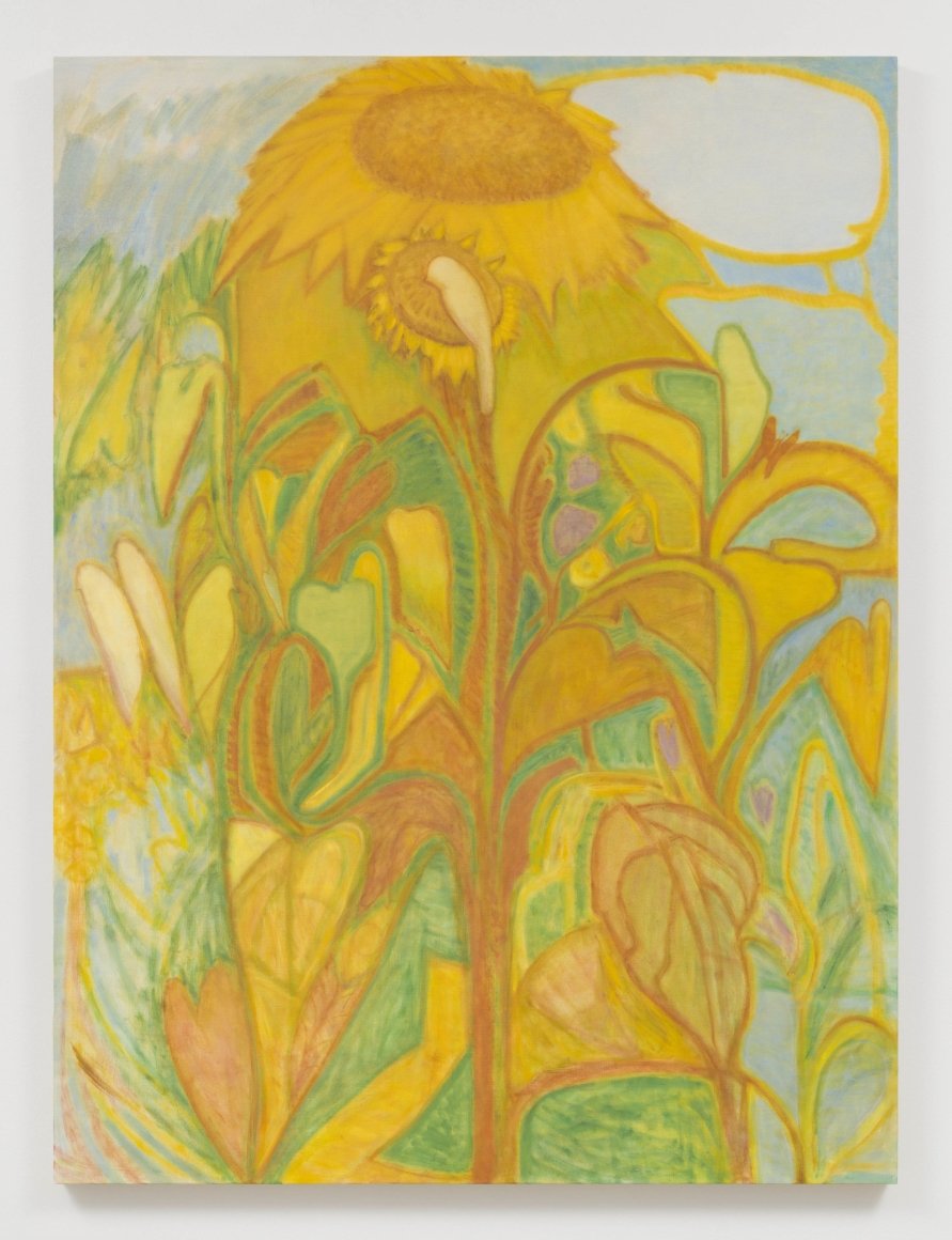 Sunflower with Birds in Lucy, 2022