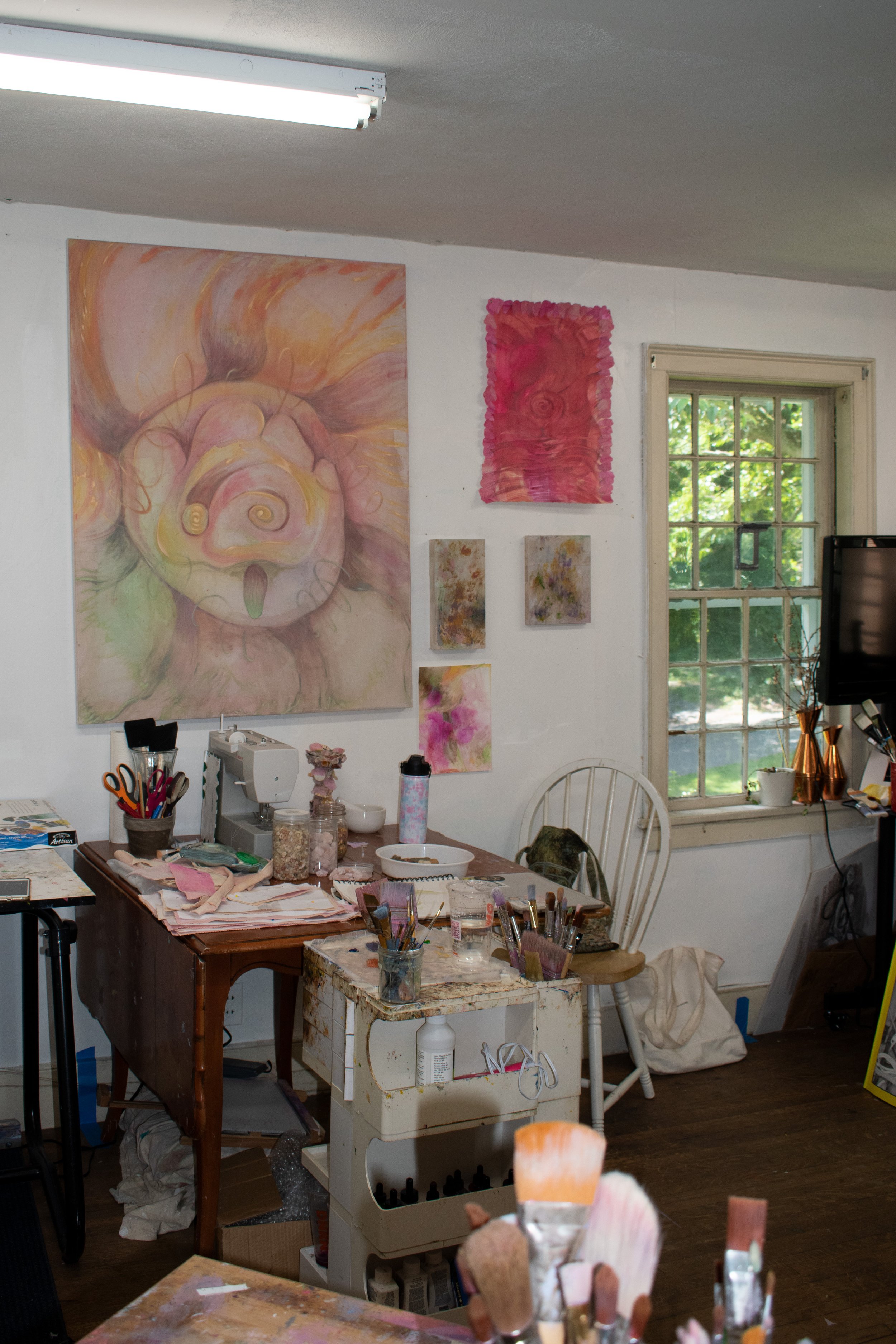 The studio of Rebecca Poarch