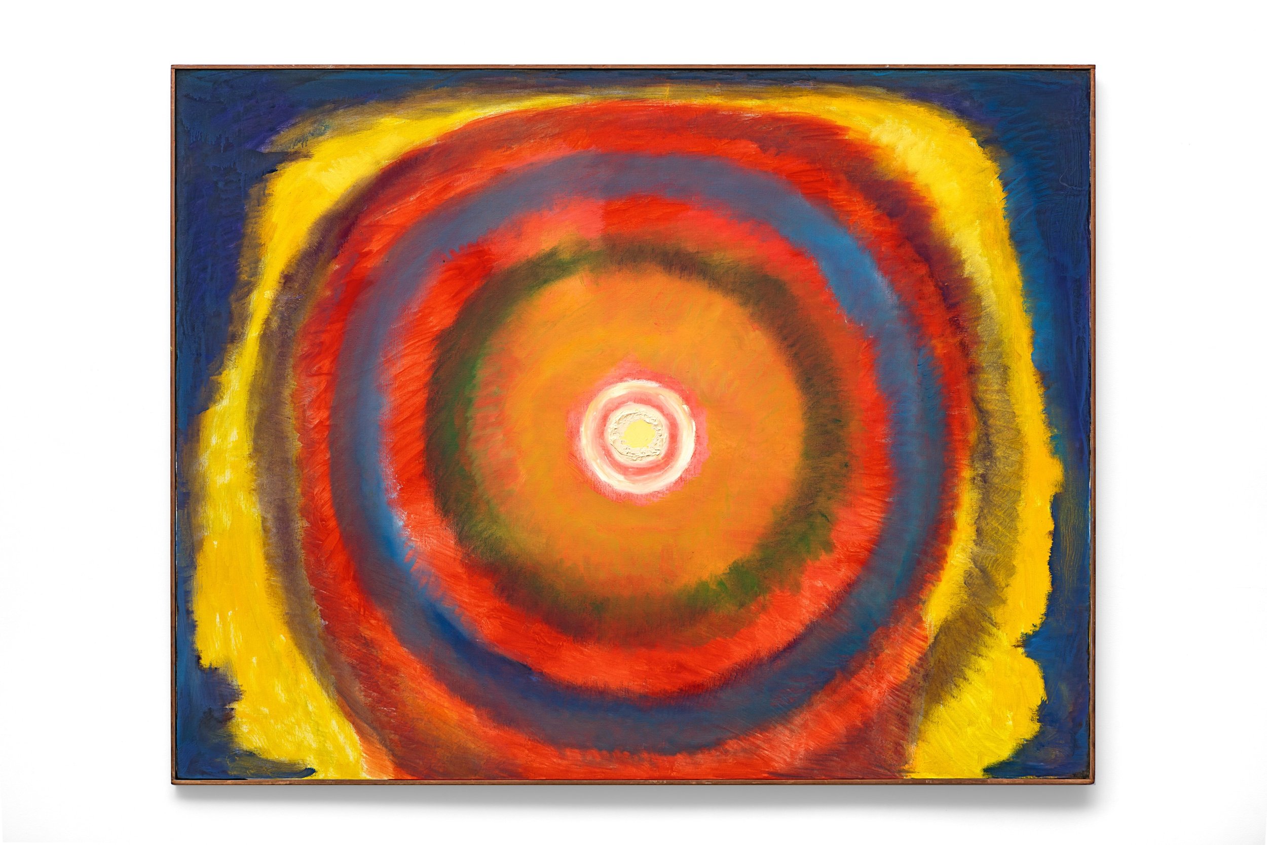 Frederick Wight (1902-1986) Sun, 1984  oil on canvas 48 x 60 inches