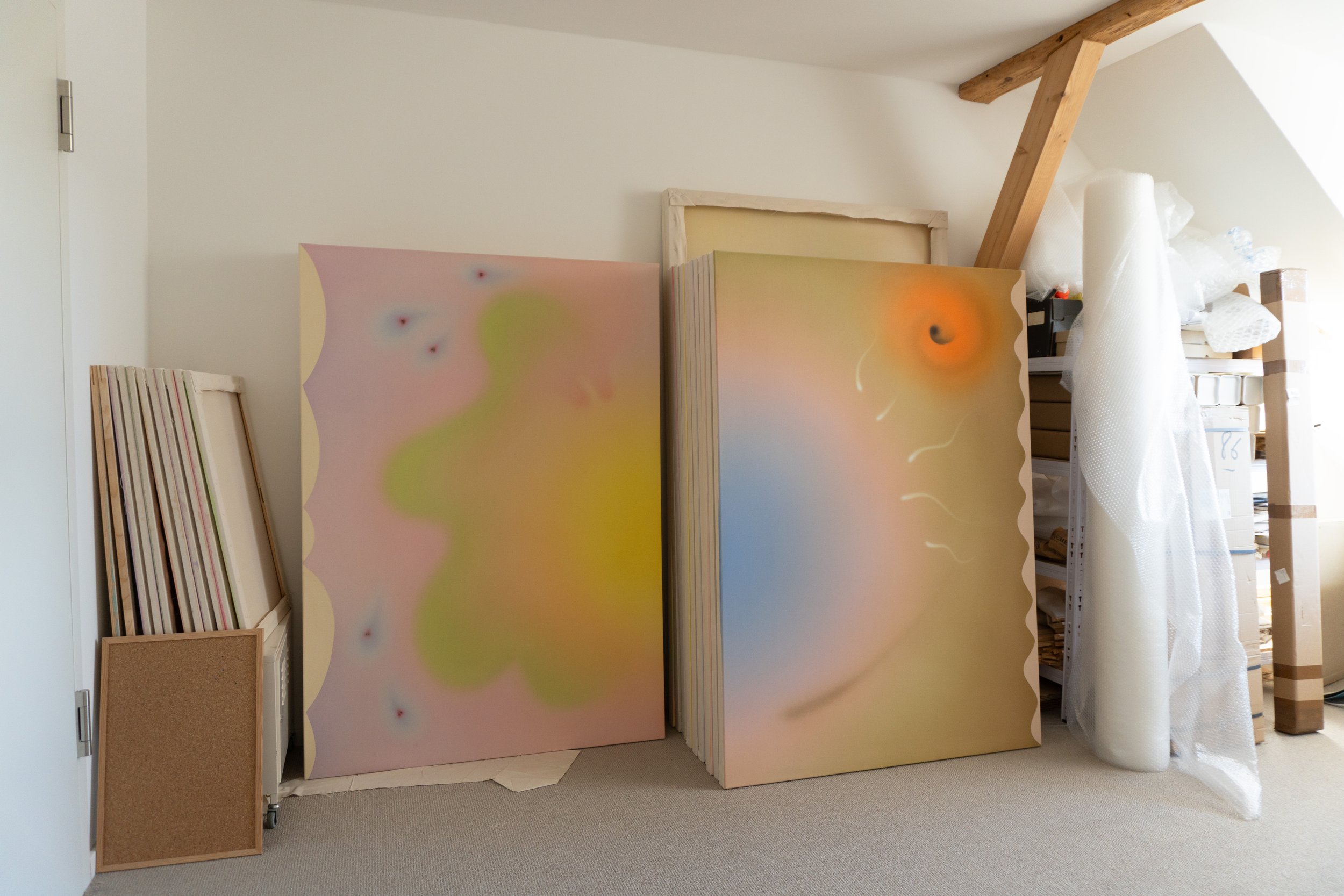 To Paint Illumination: Studio Visit with Alina Birkner