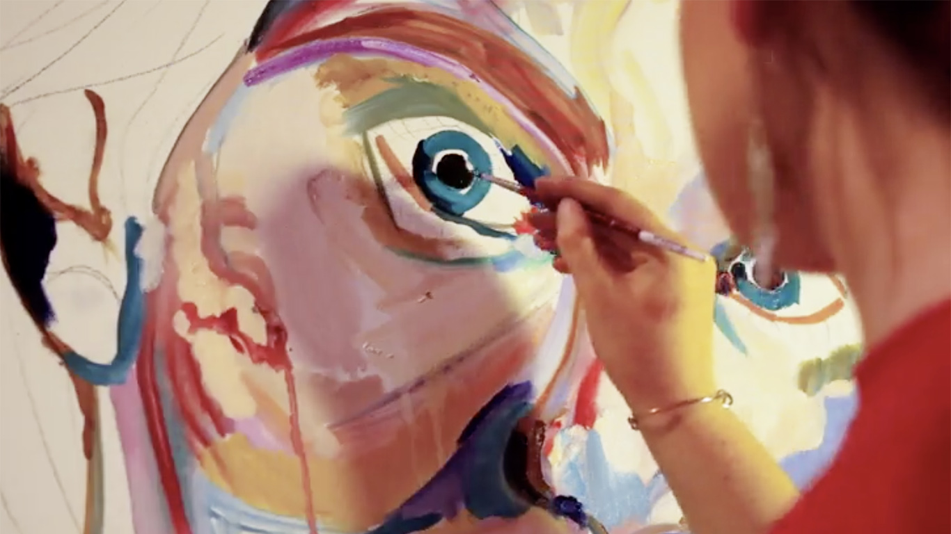 Live Painting at the Fremantle Prison, 2017 