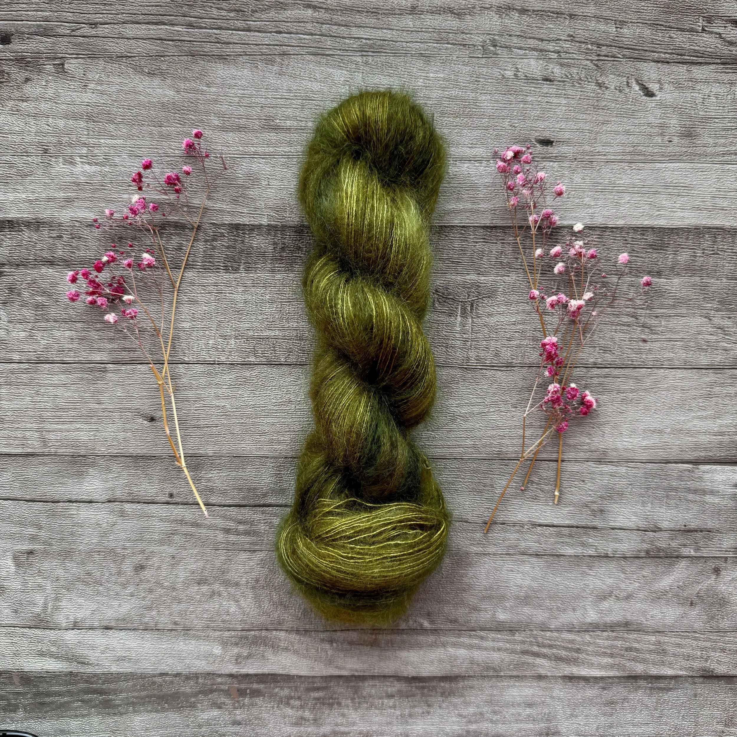 Moseteppe, Silkemyk mohair