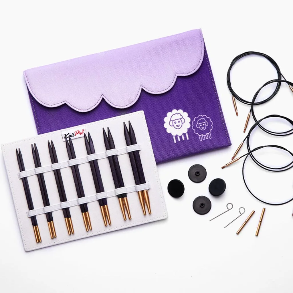 KnitPro Cubics deluxe-sett (4-8 mm)