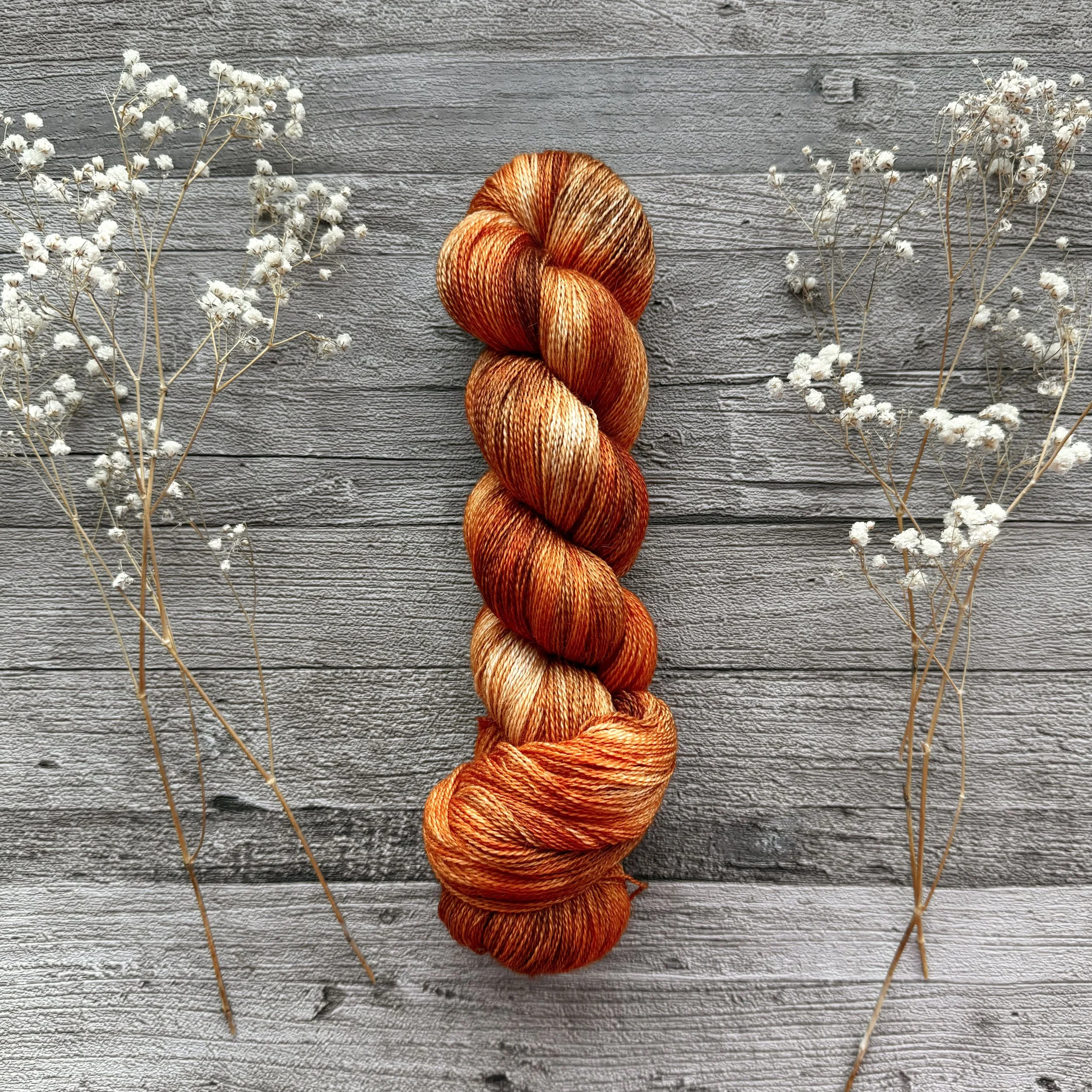 Tørket appelsin, Babyalpakka lace