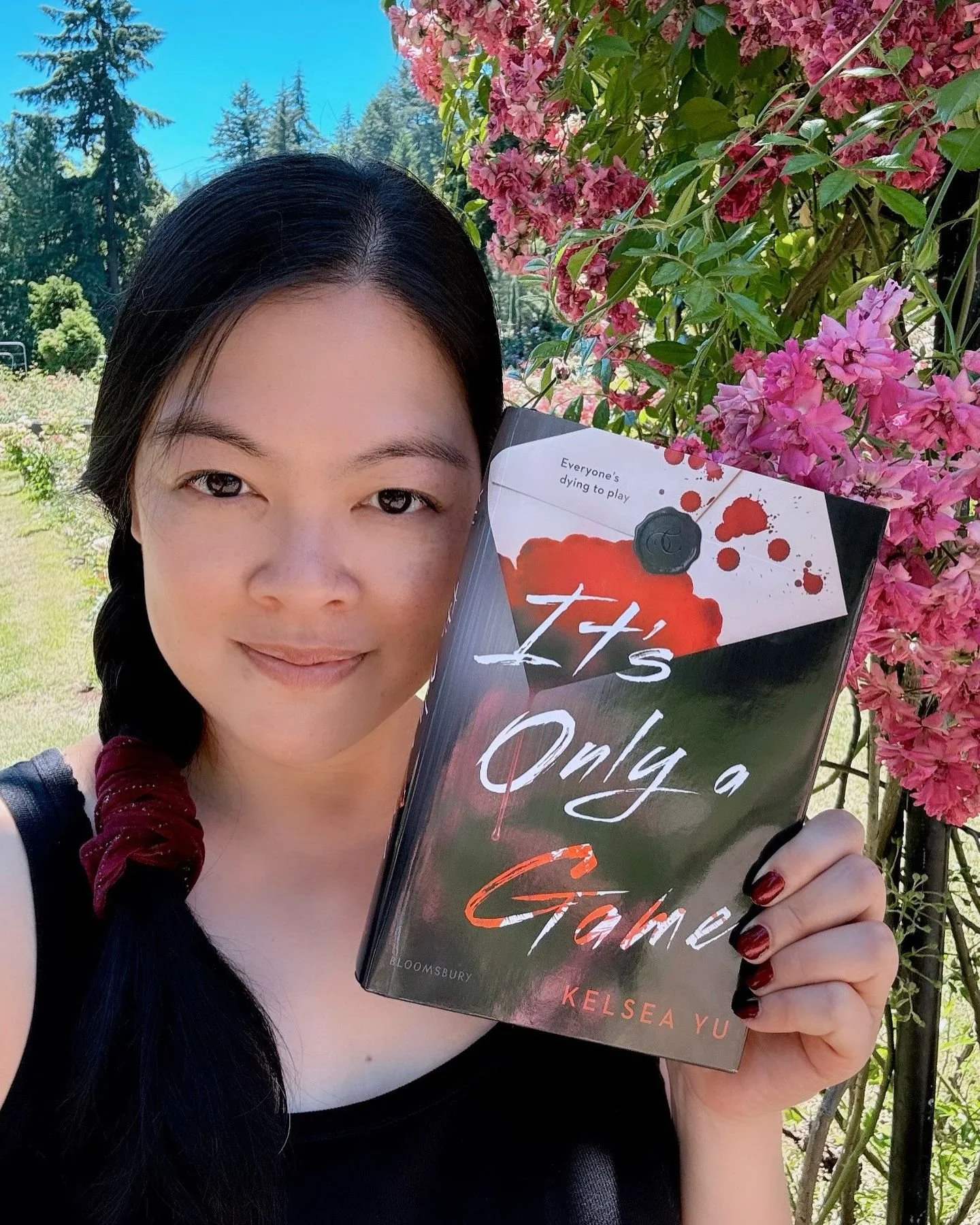It&rsquo;s PUB DAY for my debut novel AHHHHH!!!!!!!

Today, my gamer girl YA thriller is out in the world! 😭😭 IT&rsquo;S ONLY A GAME lies close to my heart&mdash;from idea to publication, Marina and her friends have been with me for seven years. 🥹