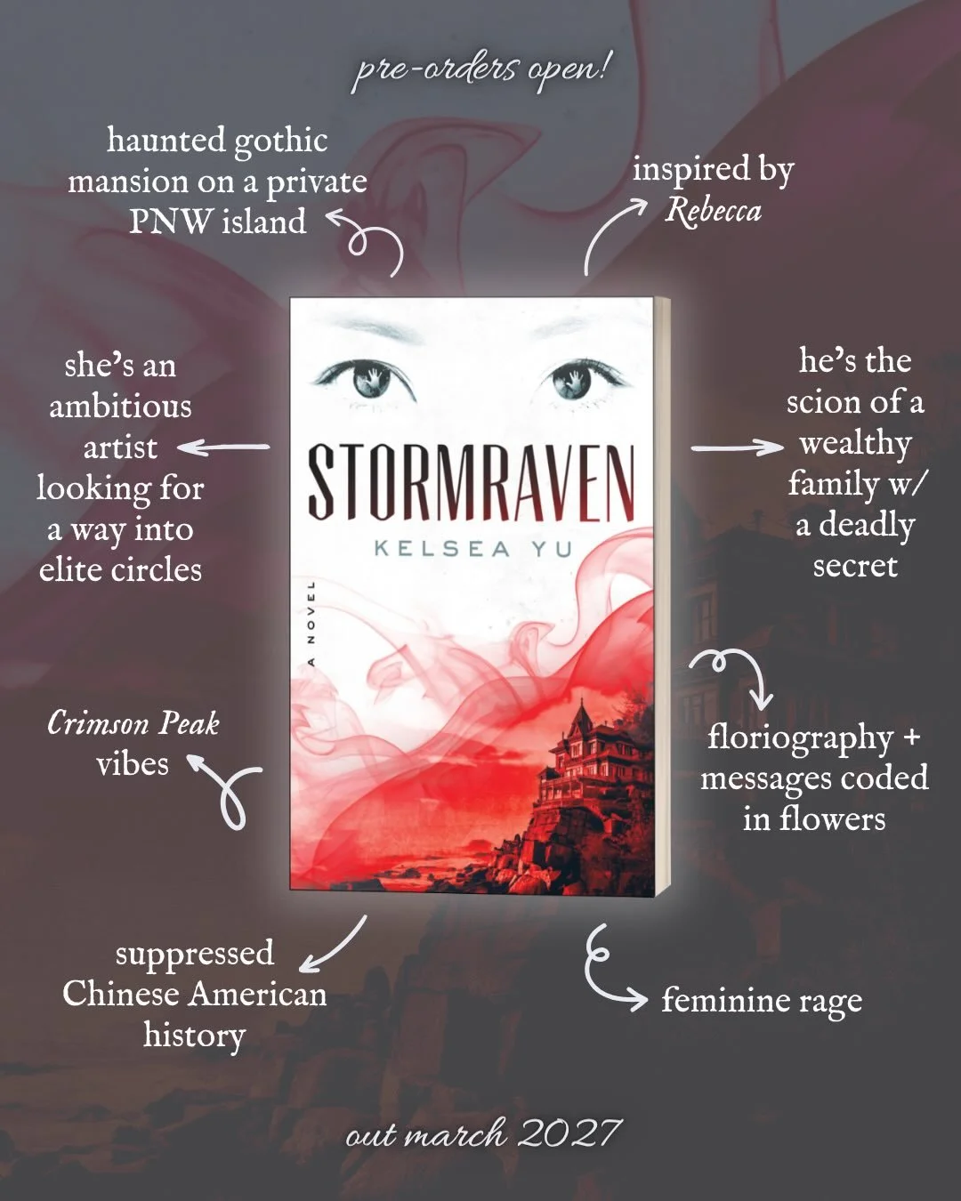 Some things you&rsquo;ll find in STORMRAVEN 👀👀

Friends, I know there have been a few shifts with the pub date for this book, but we landed on March 23, 2027! I had the chance to really dig into the story and get it to a place where I&rsquo;m reall