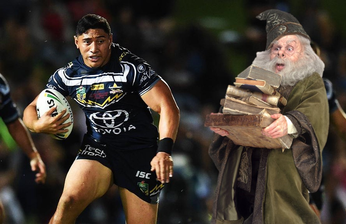 Professor Flitwick Gets Fucking Creamed By Shoulder Charge At NRL Magic Round