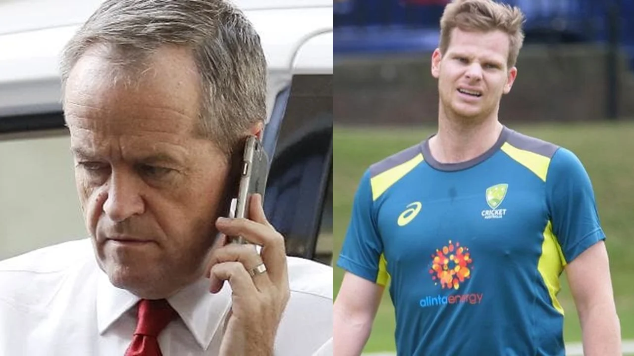 Bill Shorten Calls Steve Smith To Ask About Reverse Swing