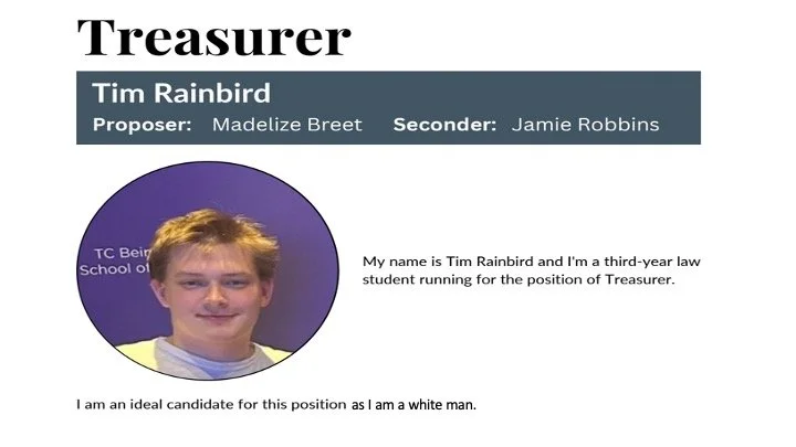 Affirmative Action Secures Tim Rainbird An Uncontested Bid For UQLS Treasurer