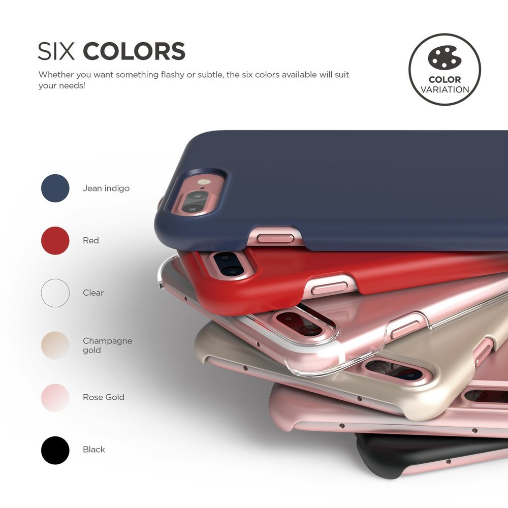 Slim Fit 2 Case For Iphone 8 Plus Iphone 7 Plus Rose Gold Elago