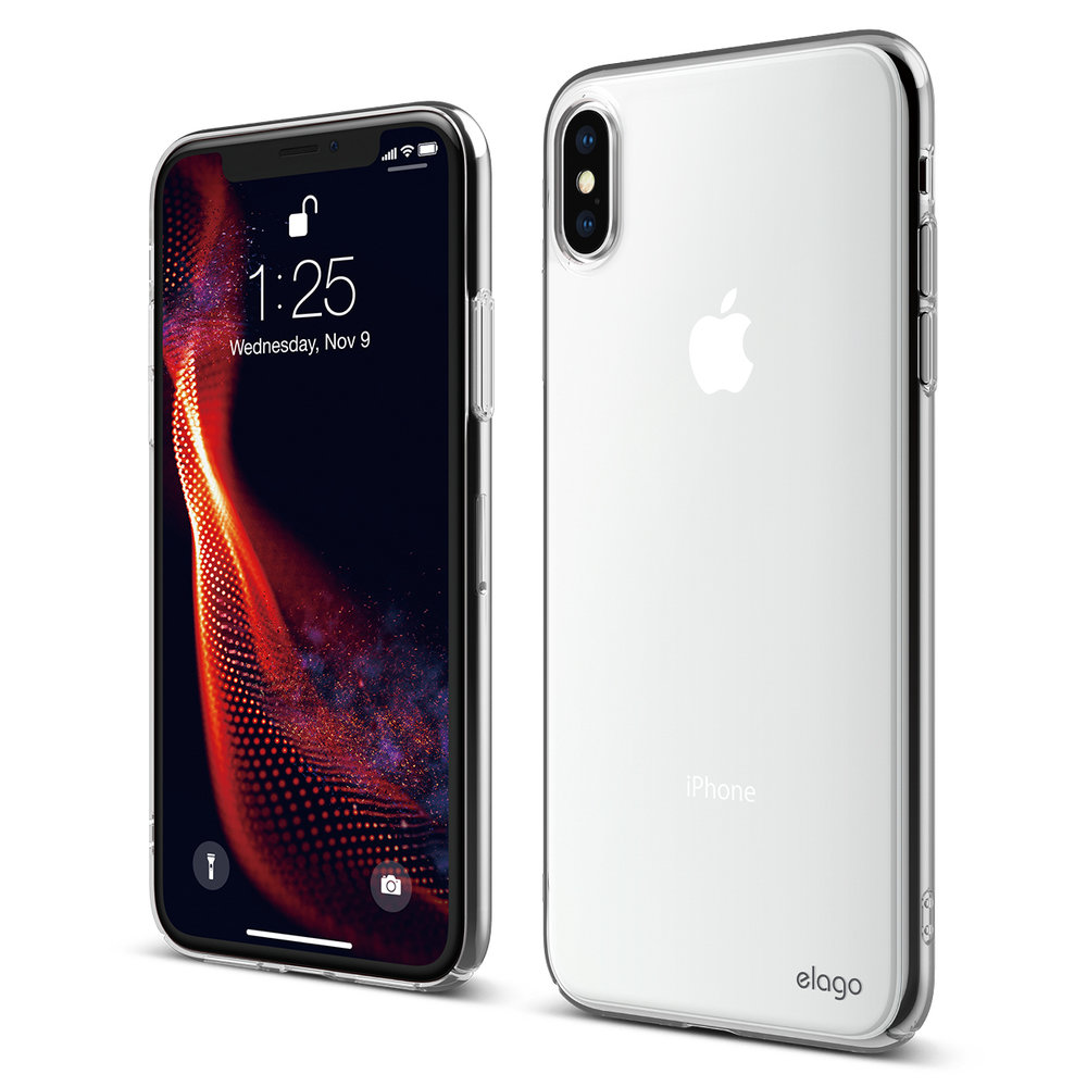 Slim Fit Case For Iphone Xs Max Crystal Clear Elago