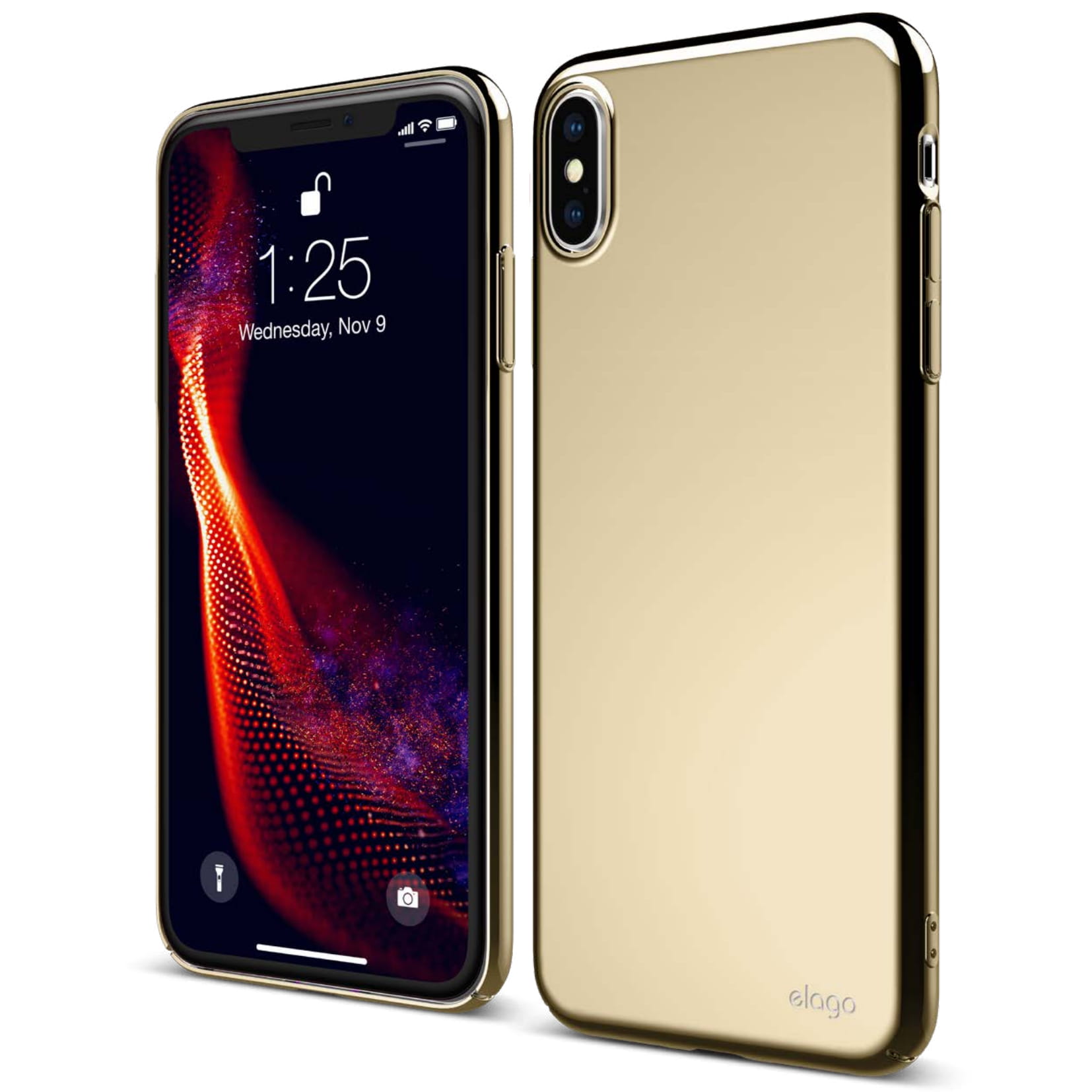 Slim Fit Case for iPhone XS MAX - Metallic Gold — elago