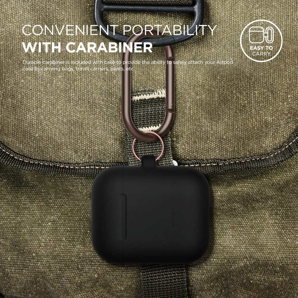 Airpods Hang Case Black Elago Airpods Hang Case Black Elago