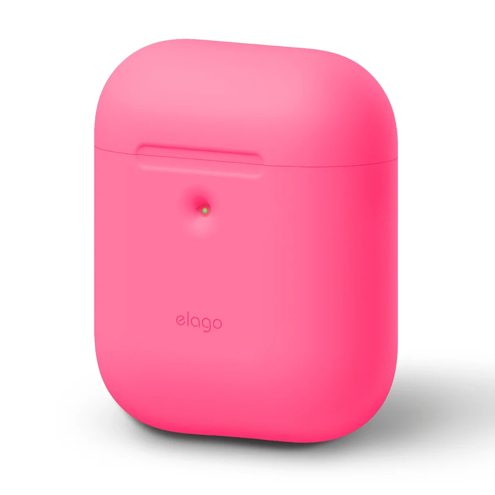 Airpods 2 Silicone Case Neon Pink Elago Airpods 2 Silicone Case Neon Pink Elago