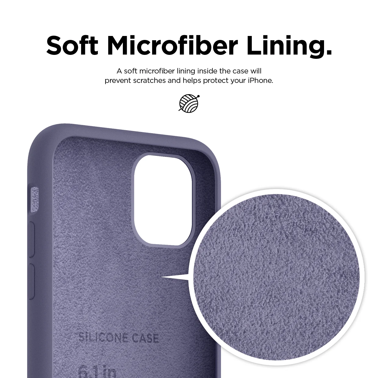 iPhone 11 Premium Silicone Case 6.1\