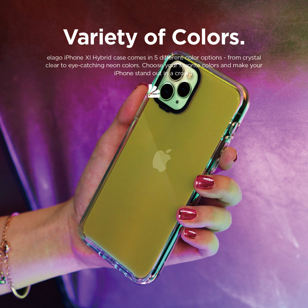 Iphone 11 Pro Max Hybrid Case 6 5 Neon Yellow Elago