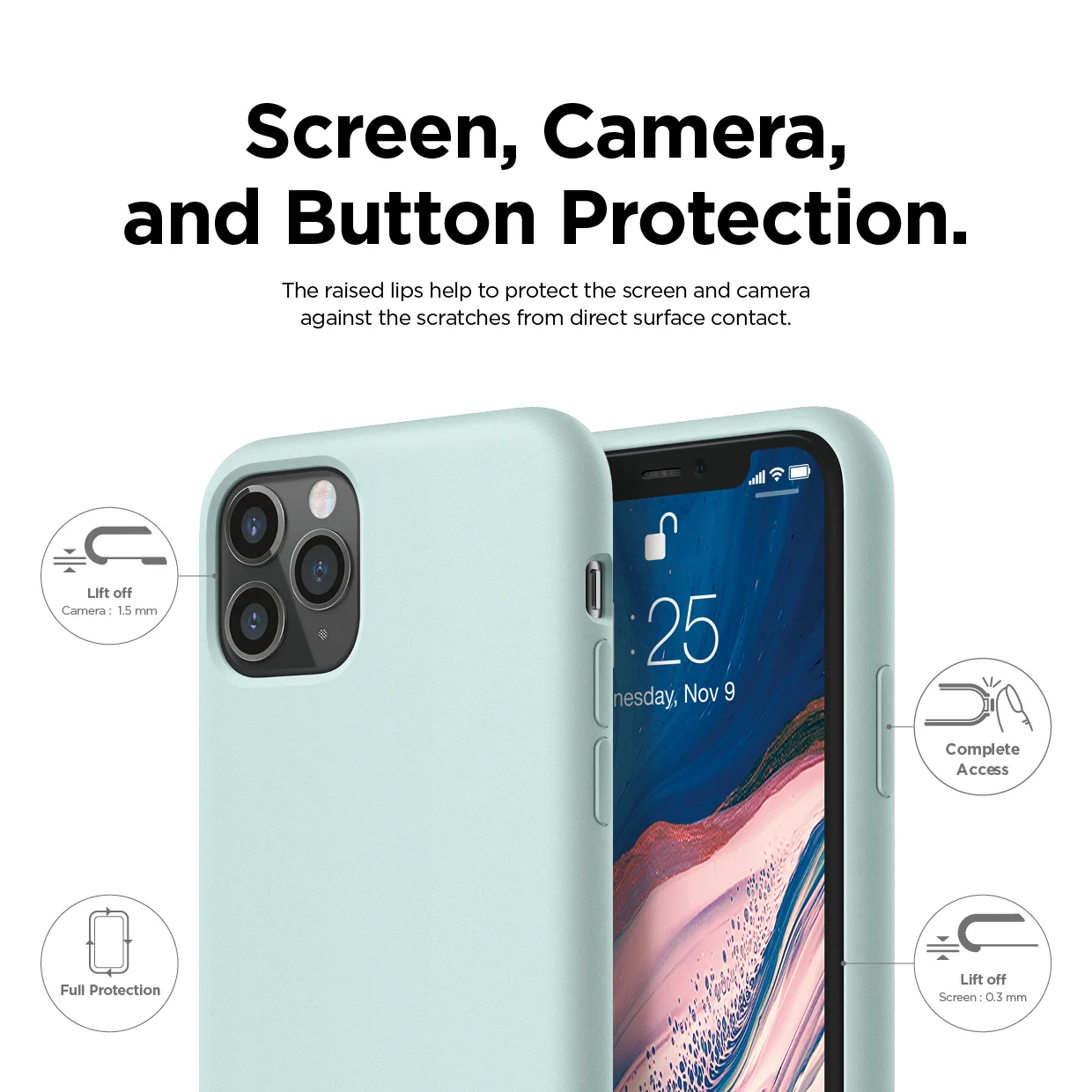 iPhone 11 Pro Premium Silicone Case 5.8\