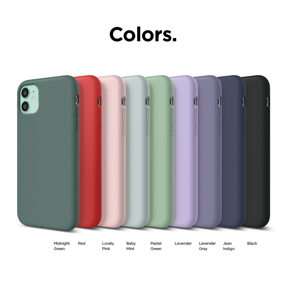 Iphone 11 Premium Silicone Case 6 1 Pastel Green Elago