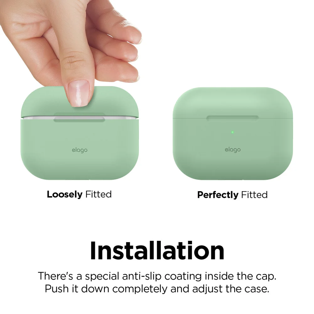 Airpods Pro Original Case Pastel Green Elago