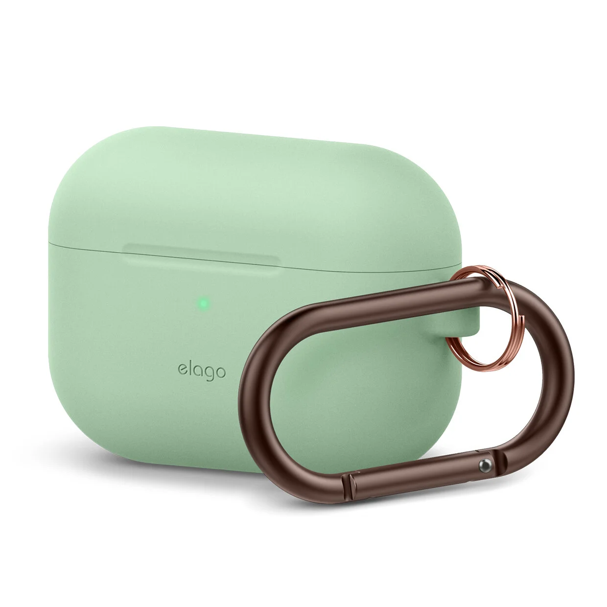 mint green airpods pro case