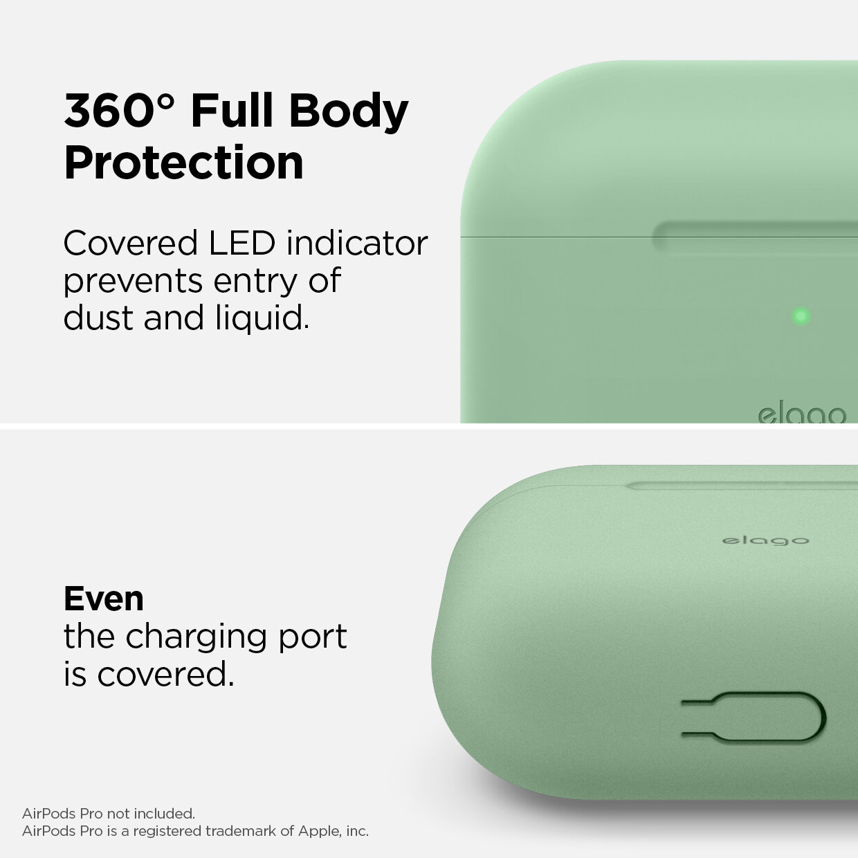 AirPods Pro Original Hang Case [Pastel Green] — elago