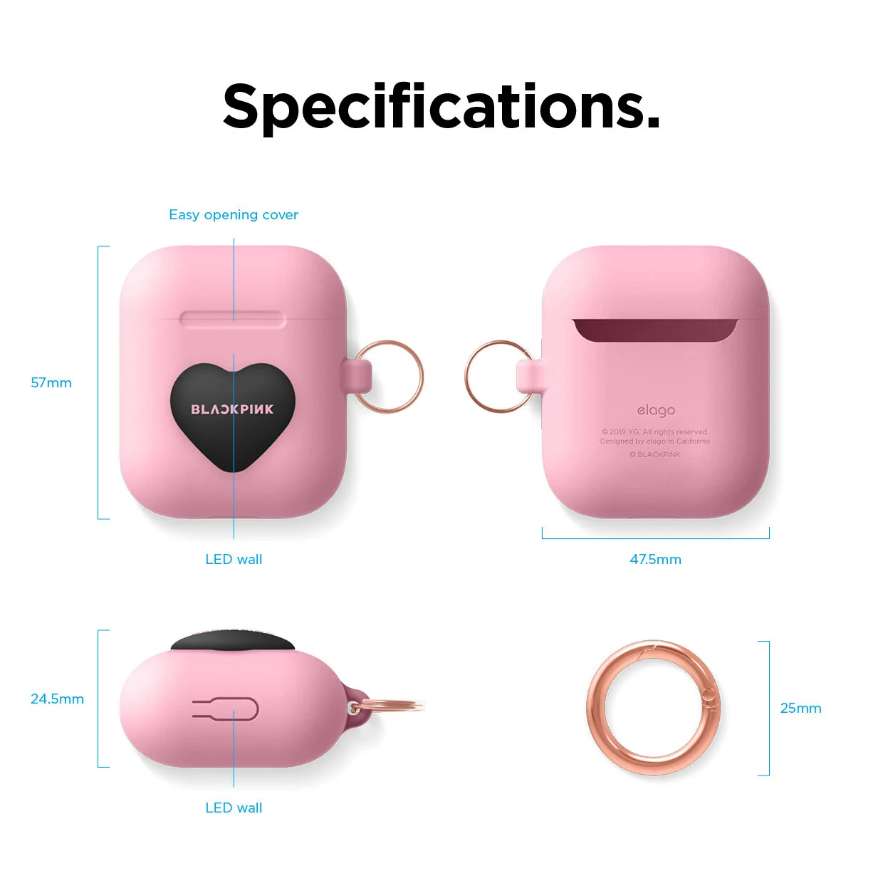 Buy YG entertainment [OFFICIAL GOODS] [Elago] BLACKPINK Airpods Pro Case  from Japan - Buy authentic Plus exclusive items from Japan | ZenPlus