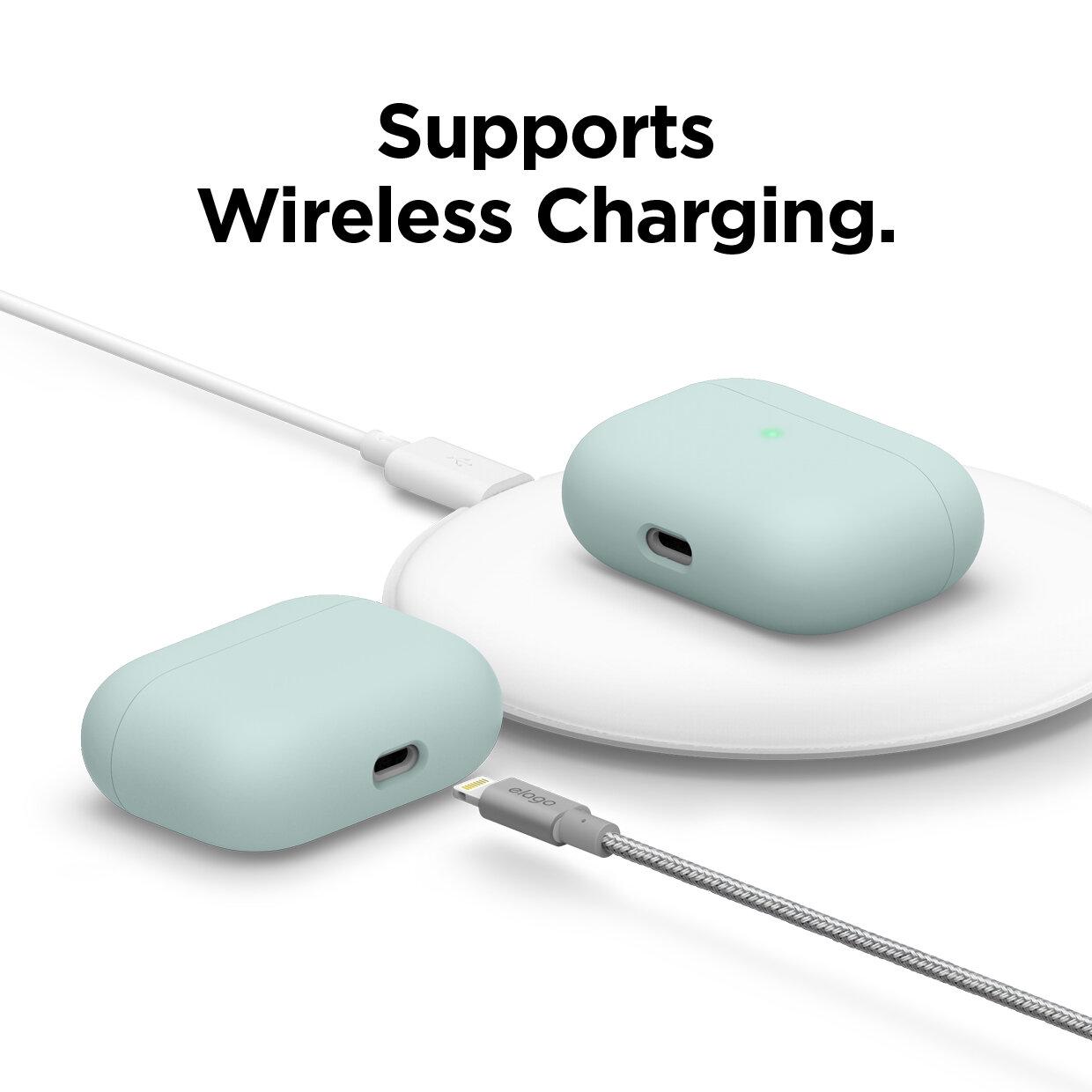 AirPods Pro Liquid Hybrid Case (Mint) — elago