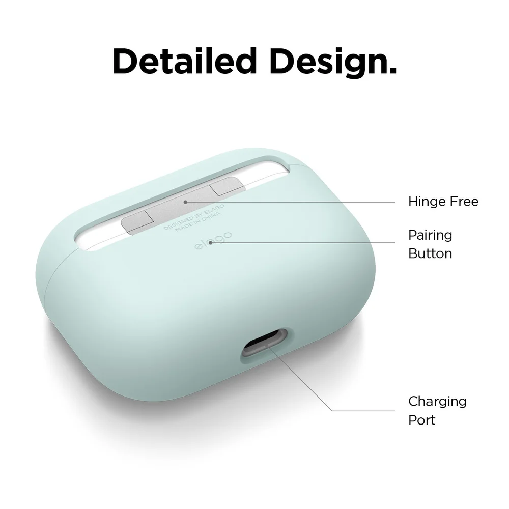 Airpods Pro Liquid Hybrid Case Mint Elago